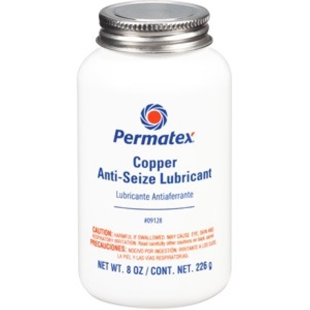 PERMATEX Anti-Seize Lubricant, 8 oz Bottle, Paste 09127